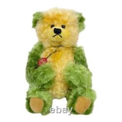 Hermann Original Teddy Bear Limited Edition Yellow & Green Mohair withOriginal Box