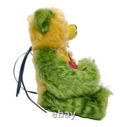 Hermann Original Teddy Bear Limited Edition Yellow & Green Mohair withOriginal Box