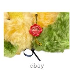 Hermann Original Teddy Bear Limited Edition Yellow & Green Mohair withOriginal Box