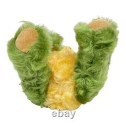 Hermann Original Teddy Bear Limited Edition Yellow & Green Mohair withOriginal Box