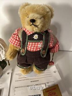 Hermann Original Teddy Wanderer And Wandering Jointed Mohair Teddy Bears