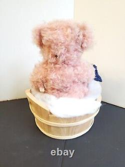 Hermann Teddy Bear Bathing Badespass Dusty Pink Mohair 500 LE