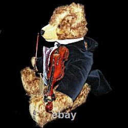 Hermann The Waltz King Johann Strauss Ltd Edition Mohair Musical Teddy Bear 60