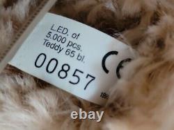 Huge Steiff Rare Find 1909 Blond 65 CM Mohair Teddy Bear Spectacular