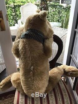 Huge yesterbears Cindy Martin OOAK Teddy Bear Largest Vintage Bear 98 Cm 39