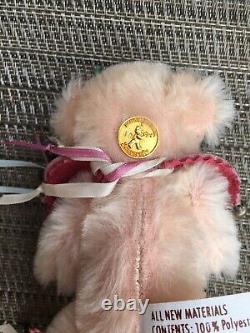 Joyce Ann Haughey Artist German Mohair Teddy Bear Bearcraft Suede Nickle Silver