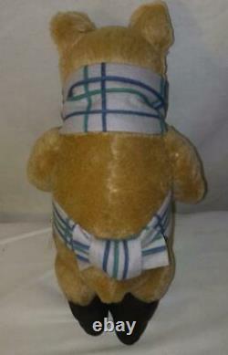 LM R. John Wright Holiday Winnie The Pooh Disney Mohair Teddy Bear LE Jointed NW