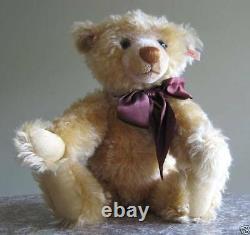 Large 43 cm Blonde Mohair Steiff Year 2000 Millenium Bear Teddy Bear 670374
