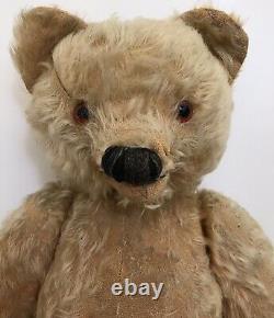 Large Antique Tara Toys Mohair Jointed Talking Teddy Bear Ireland 21