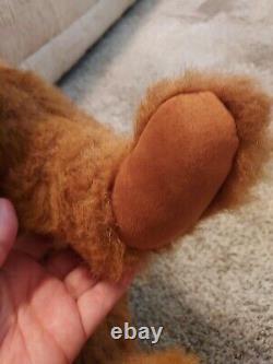 Large Mohair Teddy Bear Jointed Long Snout Artist 24