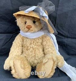 Le Bear By Leontine Craane Prototype Mohair Teddy Bear Stitched Nose Handmade