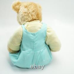 Lee Middleton Baby Newborn Nursery Plush Mohair Teddy Bear Poseable 19