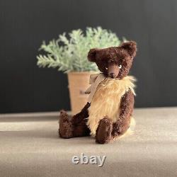 Little Bear Rosemary (8.27in) Artist Mohair Teddy OOAK Teddy bear Easter gift