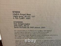 Lladro #676833-2007 Steiff Angel Mohair Teddy Bear 11 LTD Edition #115/2,007