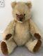 Lovely Large Vintage Schuco Teddy Bear Blonde Mohair Jointed With Growler 26