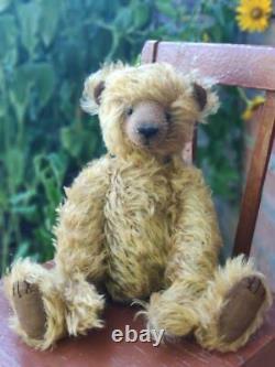 Marina's Bears vintage artist teddy bear! OOAK Antique style. Plush, 35cm