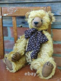 Marina's Bears vintage artist teddy bear! OOAK Antique style. Plush, 35cm