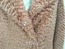 Max mara new coat/teddy bear in camel /beige colored USA 8/GB 10/ D 38/I 42
