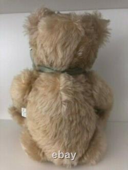Merry Thought England Limited Edition Mohair Growler Teddy Bear 21 Standing