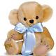 Merrythought 10 Inch Traditional Cheeky Teddy Bear in Gold Mohair from US Seller