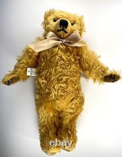 Merrythought 1984 Diamond Jubilee Mohair Teddy Bear Harrods Signed #659/1000