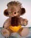 Merrythought Ancestor Of Cheeky Bear Mohair Teddy Bear England Yellow Shorts
