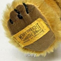 Merrythought Bear Cheeky Teddy Bear Vintage Mohair 13 Bells Ears Plush