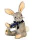 Merrythought Binky bunny rabbit classic jointed mohair 23cm / 9 inches BBU9
