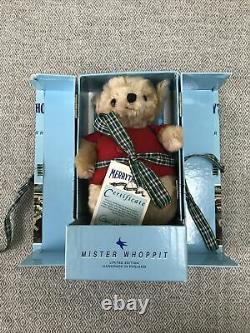 Merrythought Mohair Mr Whoppit World Speed Record Breaking Teddy Bear Boxed