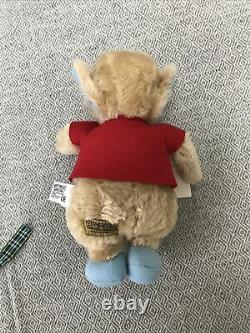 Merrythought Mohair Mr Whoppit World Speed Record Breaking Teddy Bear Boxed