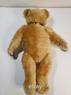 Merrythought Vintage Pure Mohair Teddy Bear 14