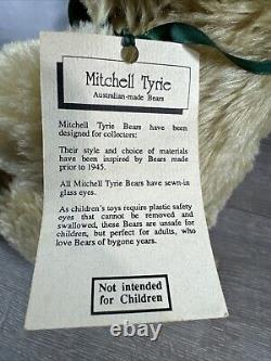 Mitchell Tyrie Bartholemew MOHAIR Plush Teddy Bear Limited Edition Australian