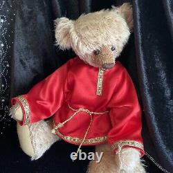 Mohair Teddy Bear, 100% Schulte Mohair, Fully Jointed, Original By Tanya Orr
