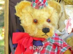 Mr. Andy40/50 CLASSIC Mohair, old, English teddy bear, a found