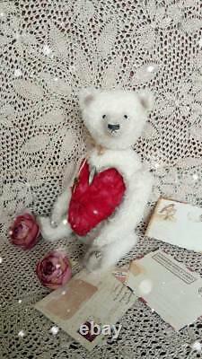 Musical bear Valentine's day gift Antique teddy bear
