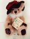 New HERMANN Rose Mohair Teddy Bear Limited to 1000 Pieces Rare