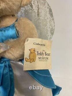Numbered The Teddy Bear Museum Cinbearella Mohair Teddy Bear 114/750 Cinderella