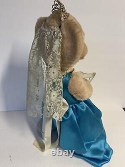 Numbered The Teddy Bear Museum Cinbearella Mohair Teddy Bear 114/750 Cinderella