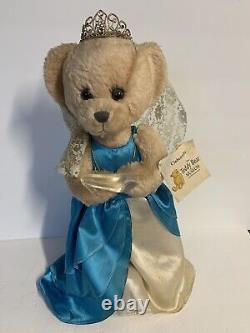 Numbered The Teddy Bear Museum Cinbearella Mohair Teddy Bear 114/750 Cinderella