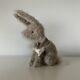 OOAK Oh, Albatross Mohair Rabbit Teddy Bear Soft Sculpture