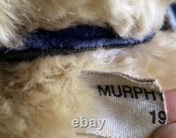 OOAK Pat Murphy Teddy Roosevelt Bear 1994 Lg 18 Blue Eyes Excellent Condition