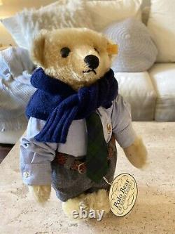POLO Ralph Lauren Polo Steiff Mohair Teddy Bear The Preppy Bear with Tags