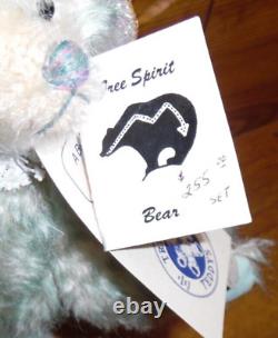 Pat Lyons Free Spirit Bears Jointed Indian Teddy Bear Set Of 2 -Time Flies
