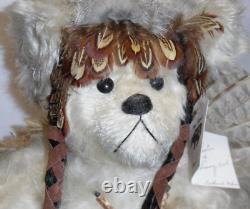 Pat Lyons Free Spirit Bears Jointed Indian Teddy Bear Sister of Snowy Owl