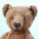 Pre-War Antique Bing Teddy Bear 1910 Character Hunchback Brown Curry Mohair Bear