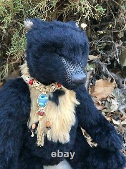 RARE ALISTAIR Quality Artist Alpaca Mohair Wolfish Teddy Bears MG RODRIGUES OOAK