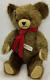 RARE Vintage Knickerbocker Animals of Distinction Mohair Teddy Bear Red Tie Tag