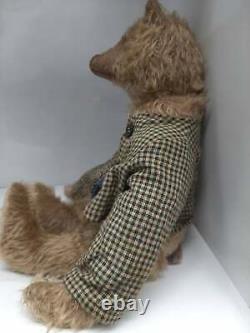 Rare Artist made 12 OOAK Mohair Teddy Bear by Artist Terry John Woods 1990's