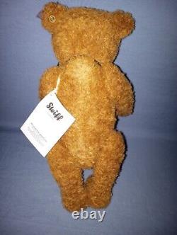 Rare Steiff Mohair 2016 Limited Edition Harvest Pumpkin Teddy Bear NIB