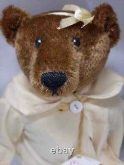 Rare Vintage 13 OOAK Mohair Teddy Bear by Artist Carolyn Jacobsen 1990's